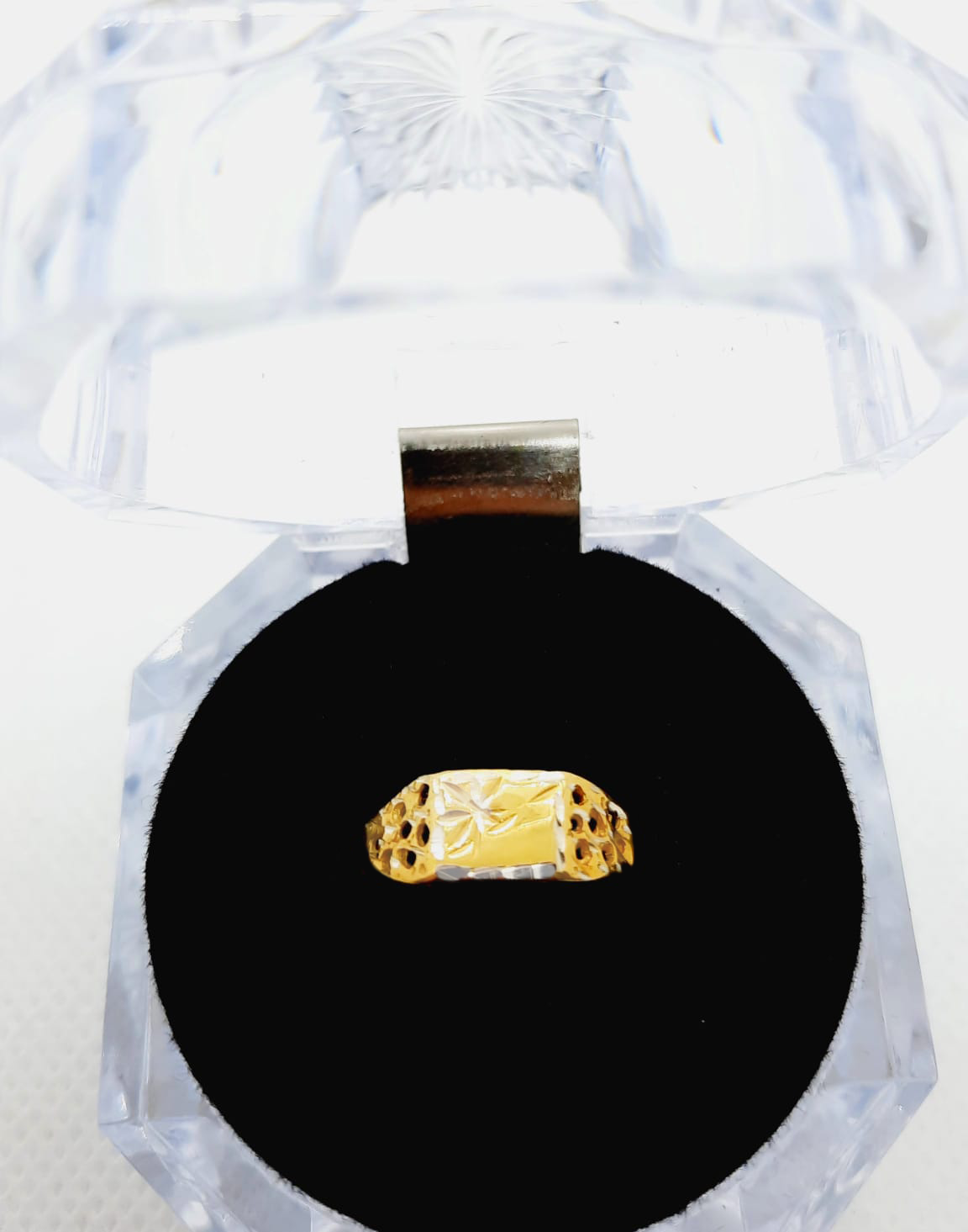 Gold Kid Ring